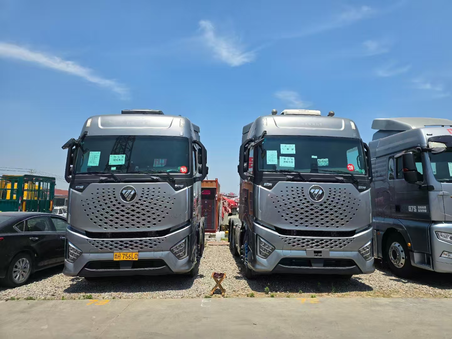 二手歐曼銀河國(guó)六牽引車